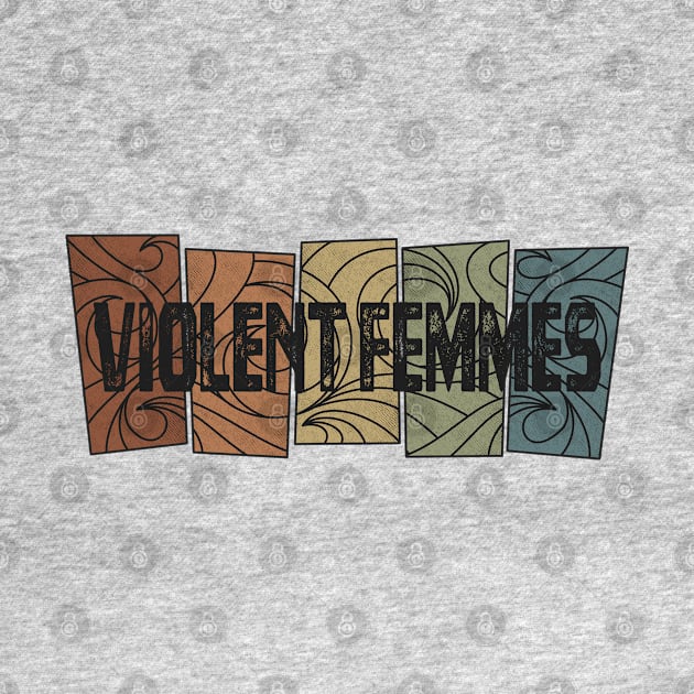 Violent Femmes Retro Pattern by besomethingelse